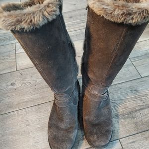 Bare Traps Boots  Ayden/ leather upper/ faux fur